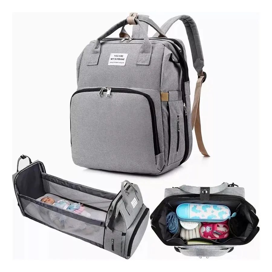 LIA™- Mochila Pañales con cambiador