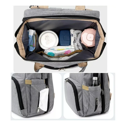 LIA™- Mochila Pañales con cambiador