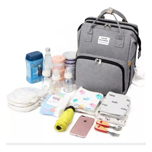 LIA™- Mochila Pañales con cambiador